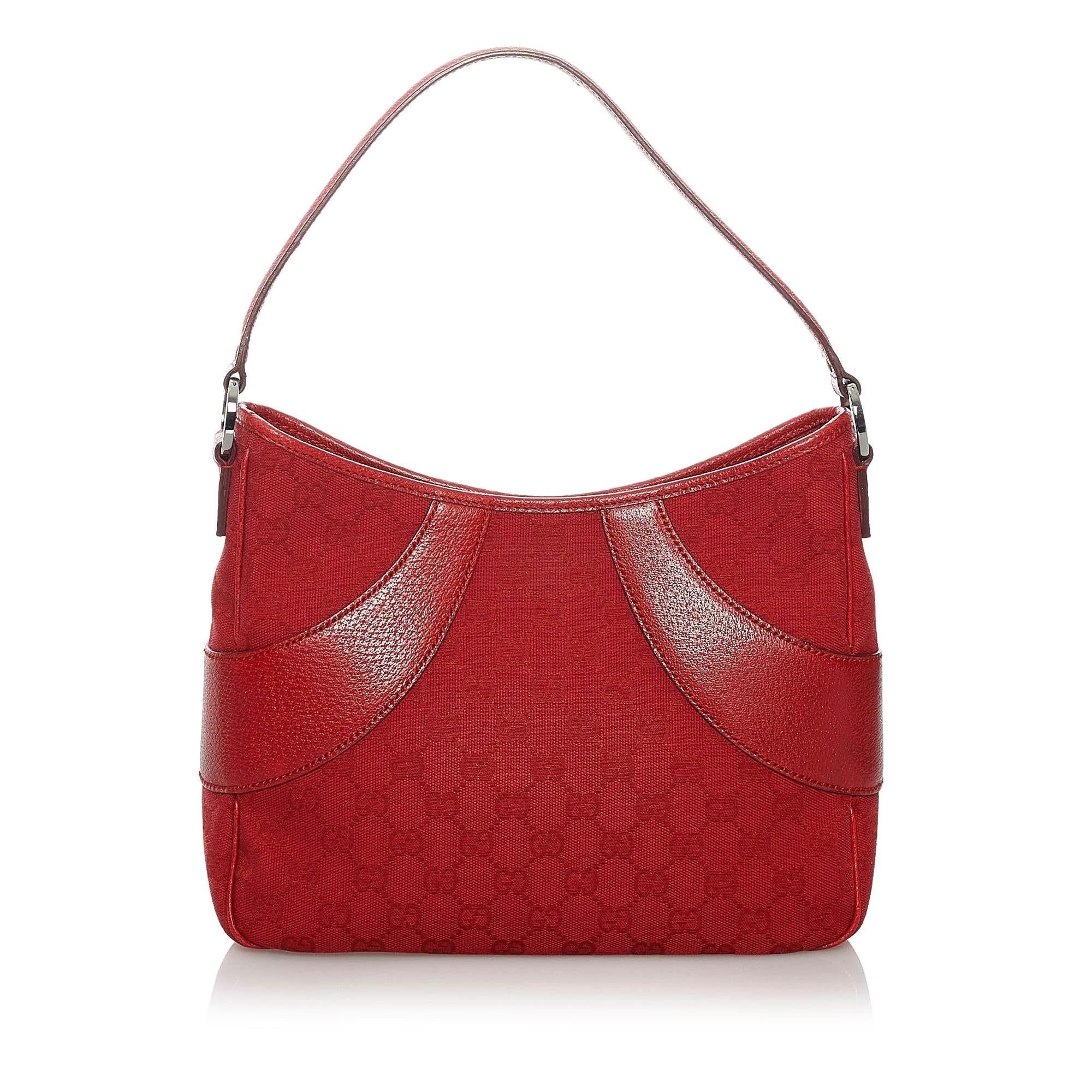 Gucci Gucci Canvas Shoulder Bag (SHG-30138)