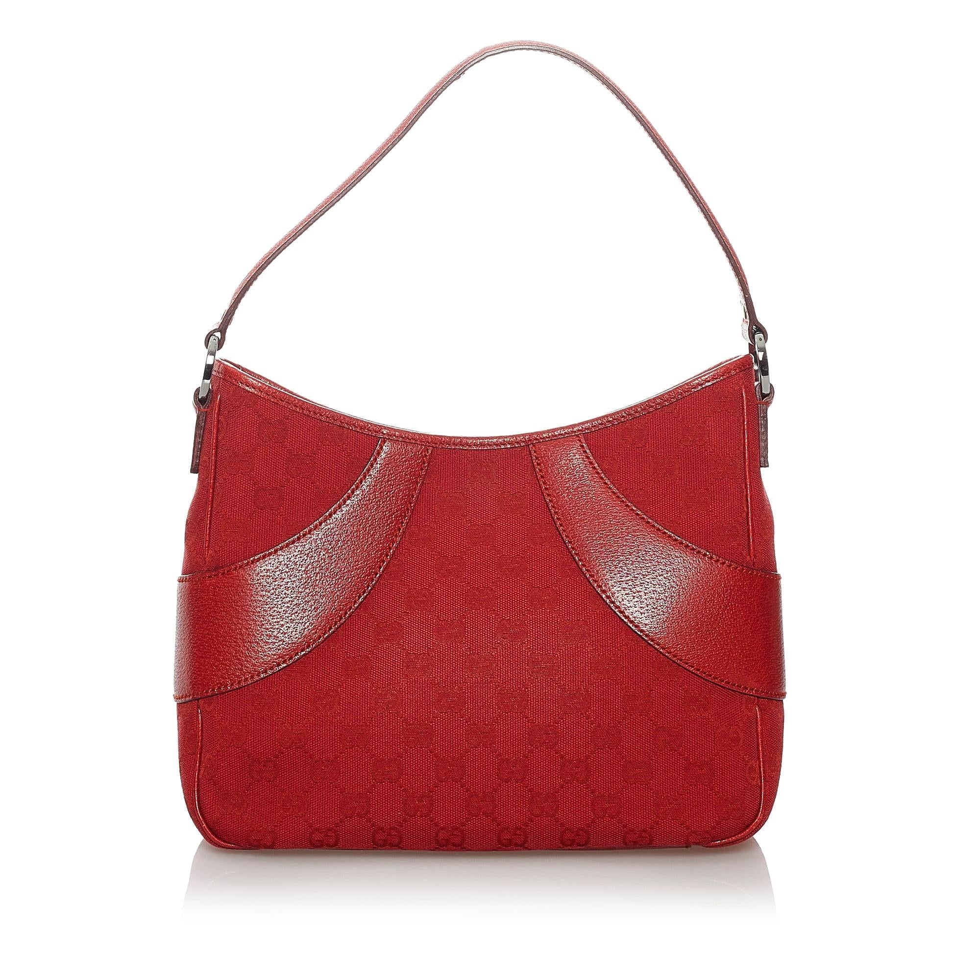 Gucci Gucci Canvas Shoulder Bag (SHG-30138)