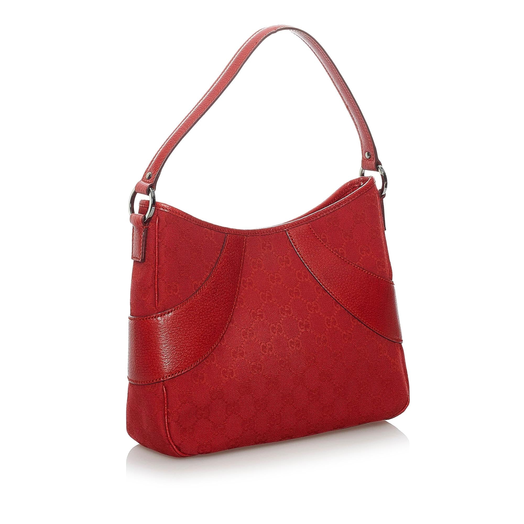 Gucci Gucci Canvas Shoulder Bag (SHG-30138)