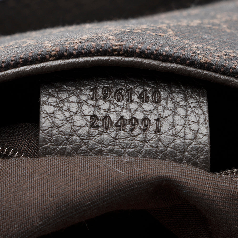 Gucci Gucci Canvas Shoulder Bag (SHF-19867)