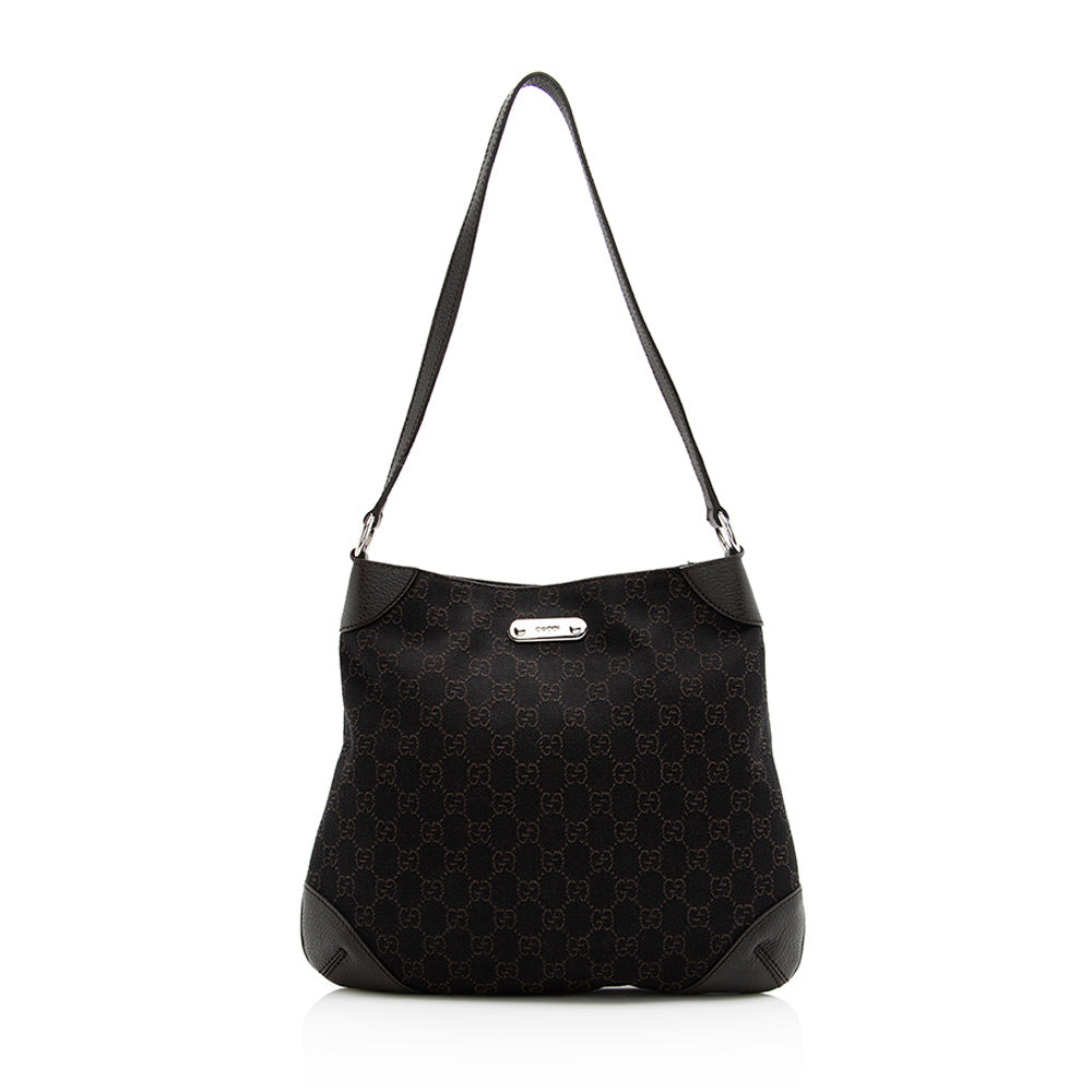 Gucci Gucci Canvas Shoulder Bag (SHF-19867)