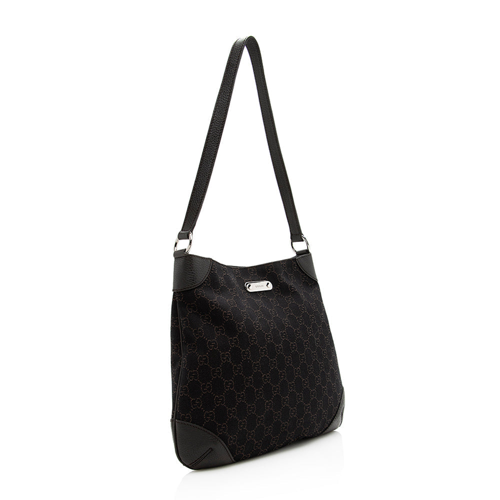 Gucci Gucci Canvas Shoulder Bag (SHF-19867)