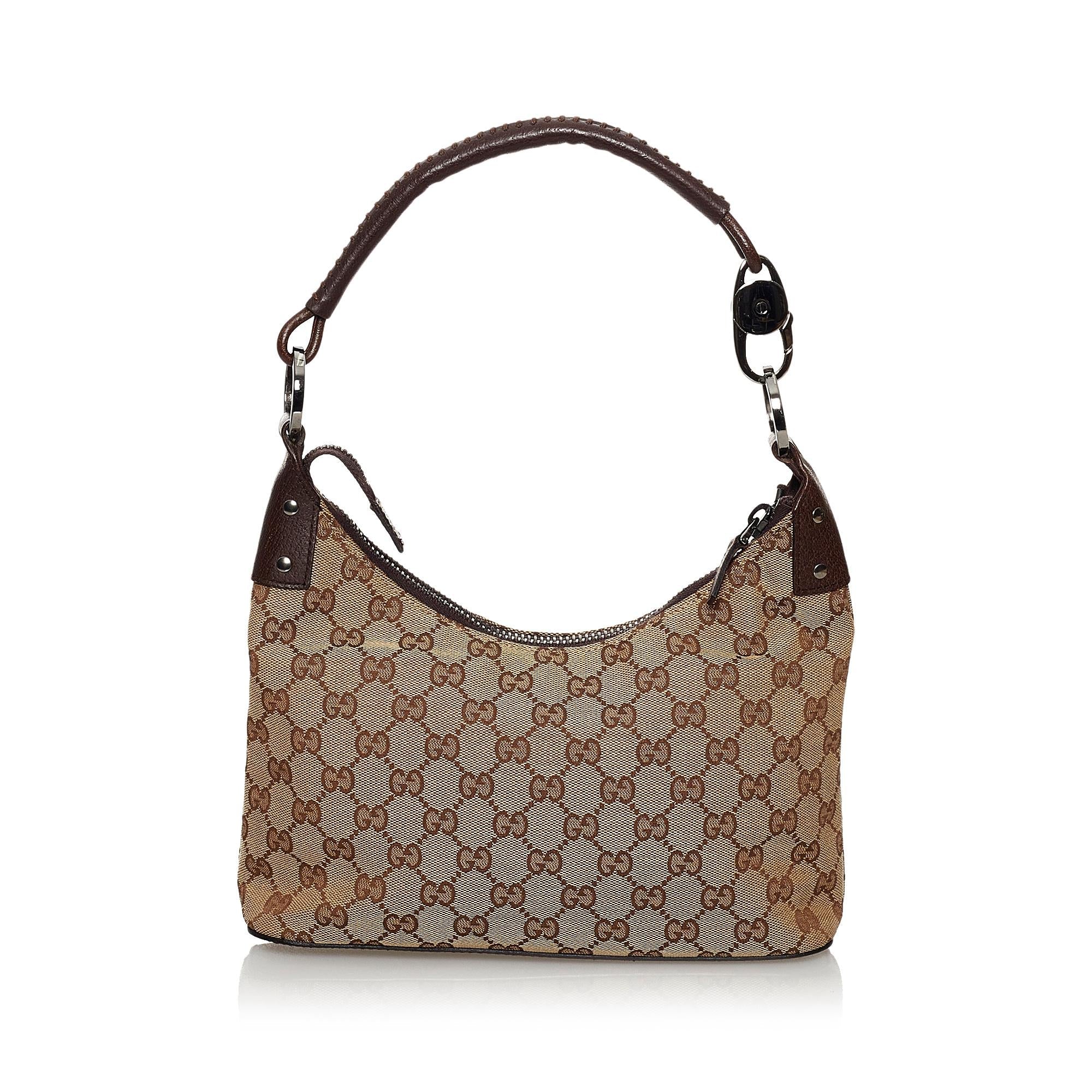 Gucci Gucci Canvas Shoulder Bag (SHG-30387)