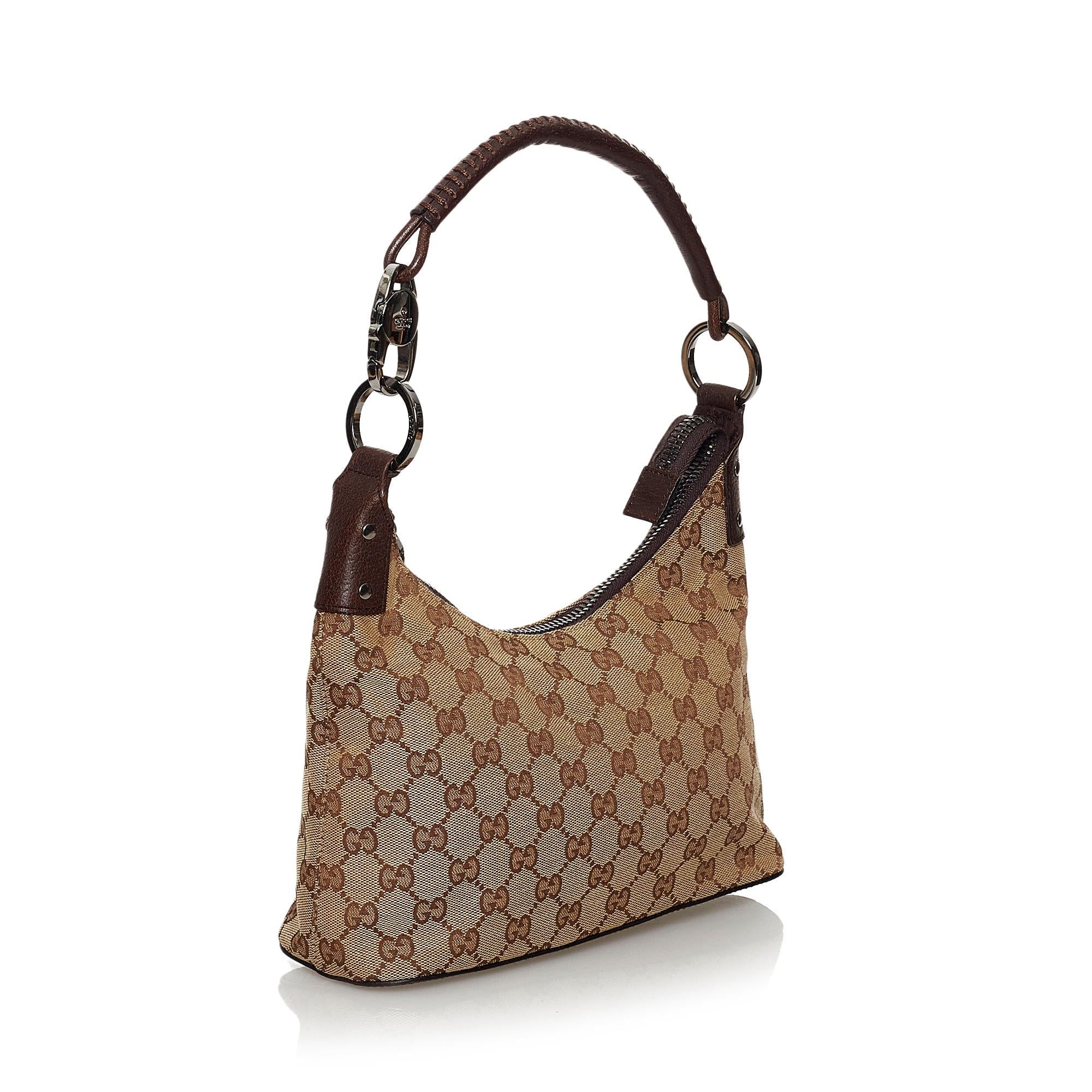 Gucci Gucci Canvas Shoulder Bag (SHG-30387)