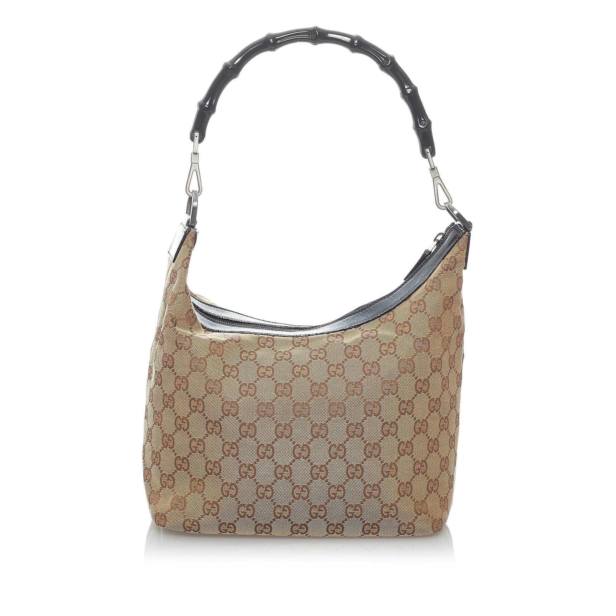Gucci Gucci Canvas Shoulder Bag (SHG-30441)