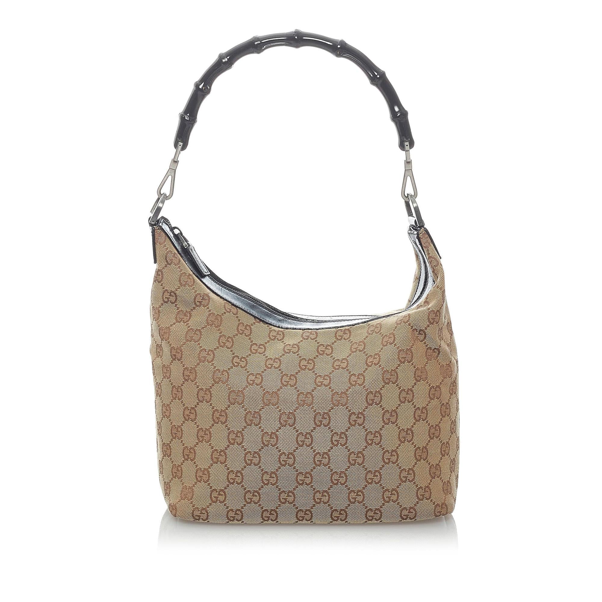Gucci Gucci Canvas Shoulder Bag (SHG-30441)
