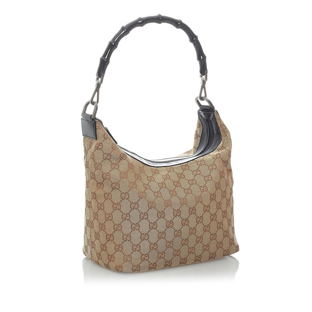 Gucci Gucci Canvas Shoulder Bag (SHG-30441)