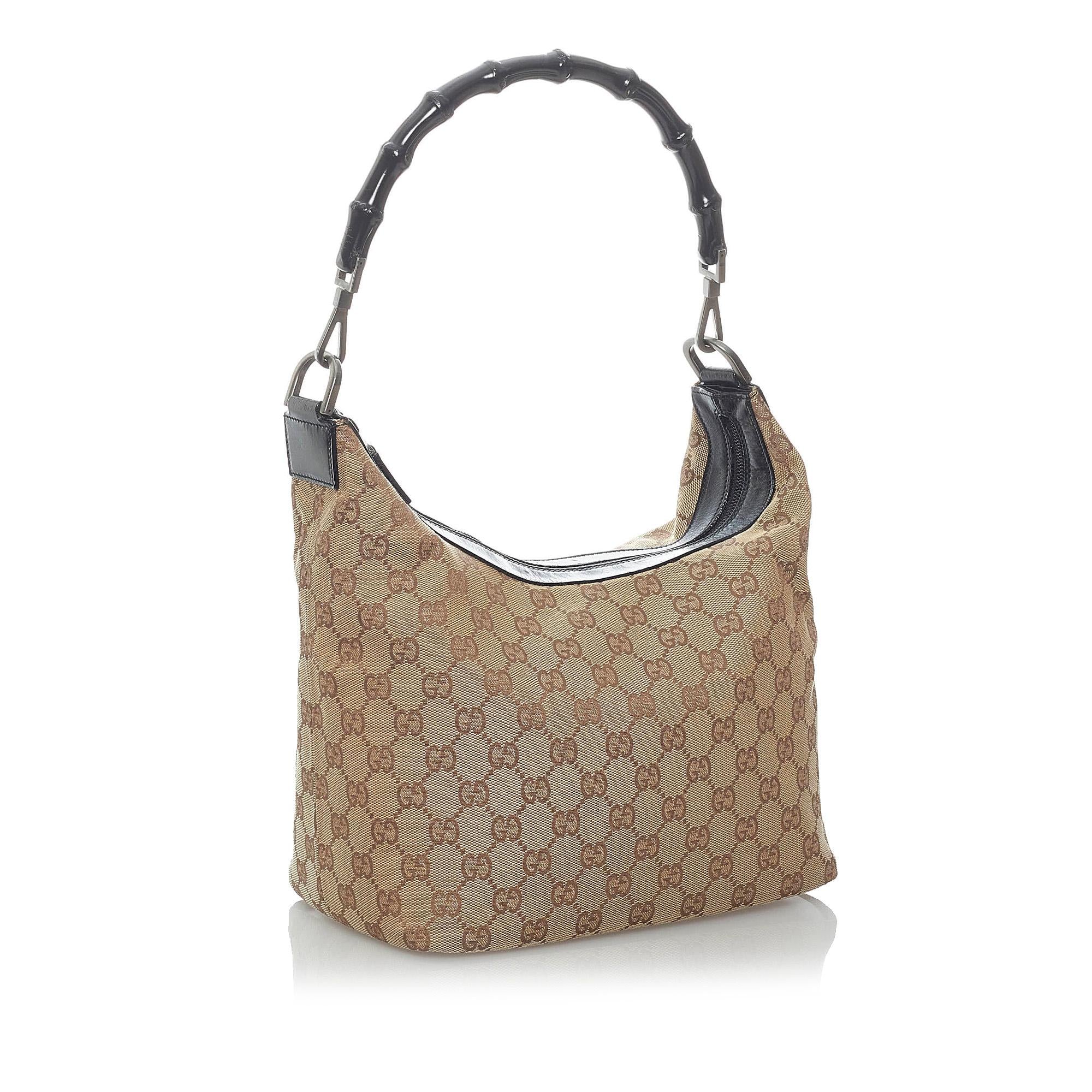Gucci Gucci Canvas Shoulder Bag (SHG-30441)