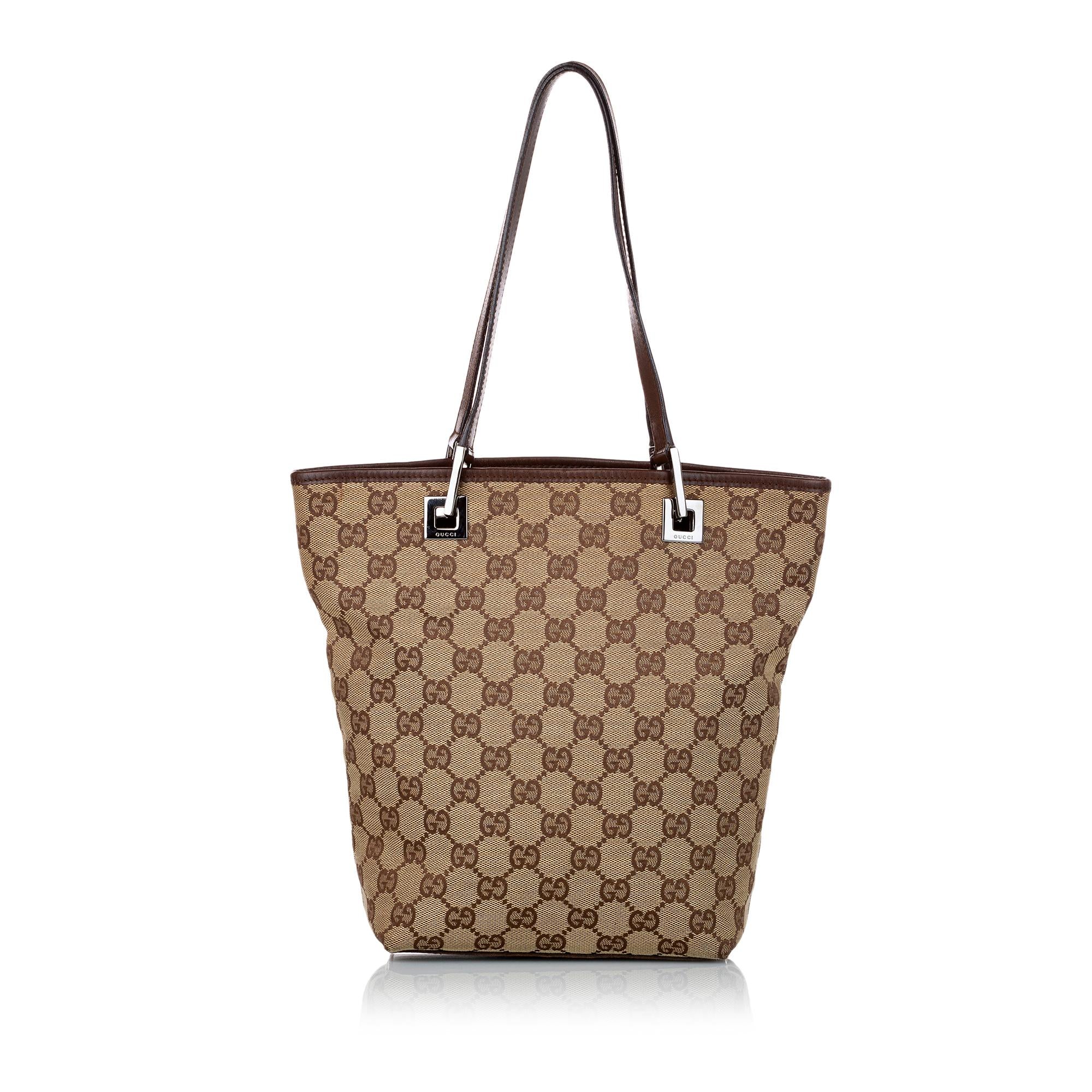 Gucci Gucci Canvas Shoulder Bag (SHG-30506)