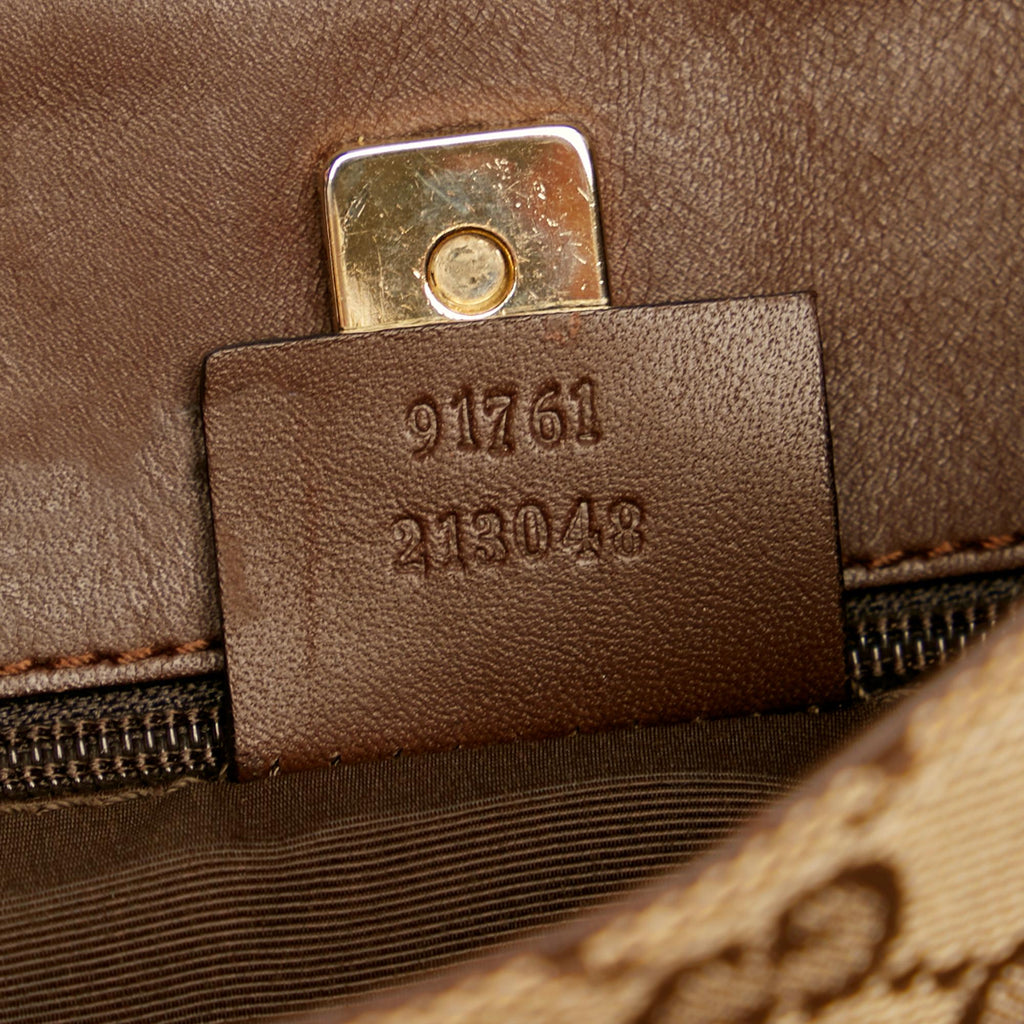 Gucci Gucci Canvas Shoulder Bag (SHG-30527)