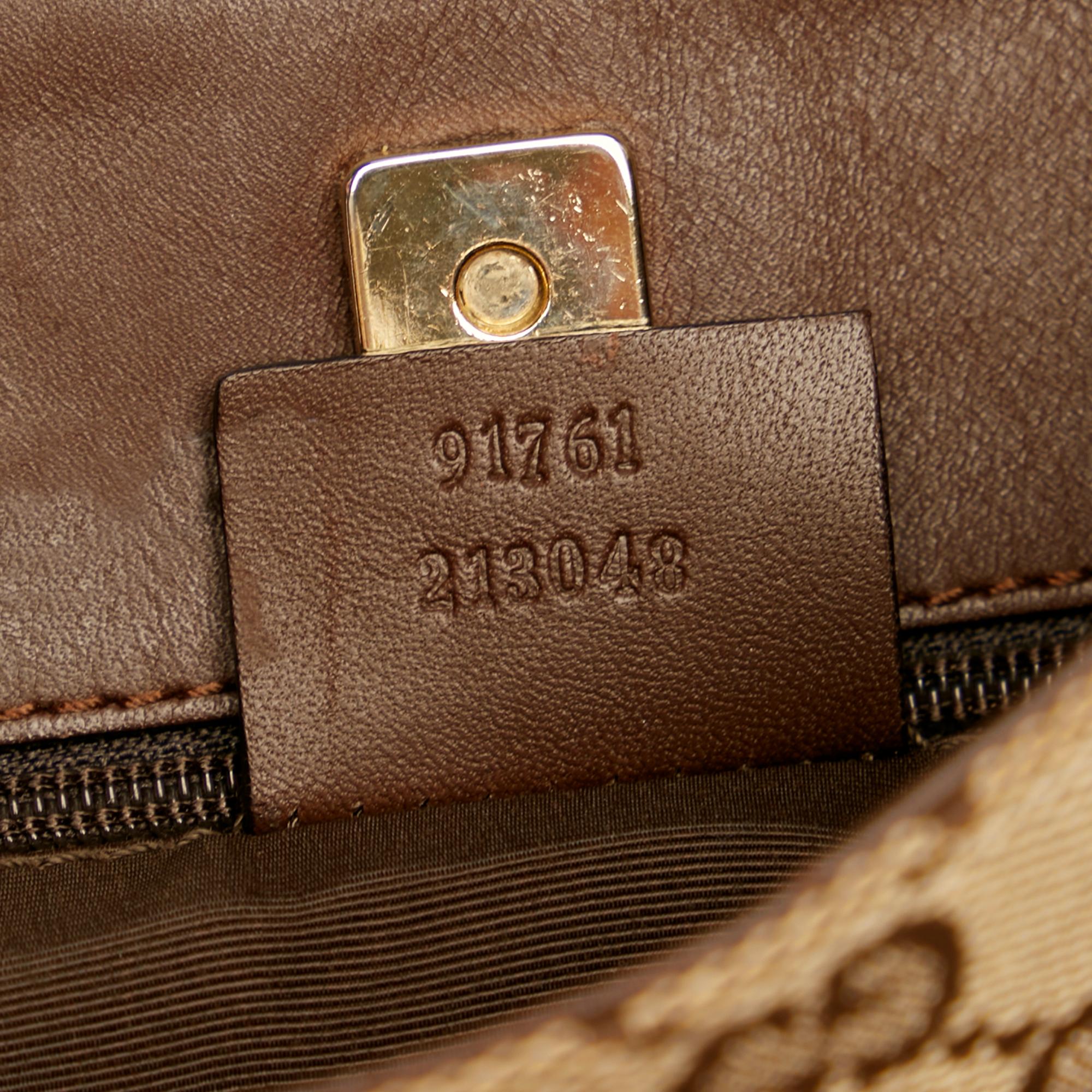 Gucci Gucci Canvas Shoulder Bag (SHG-30527)