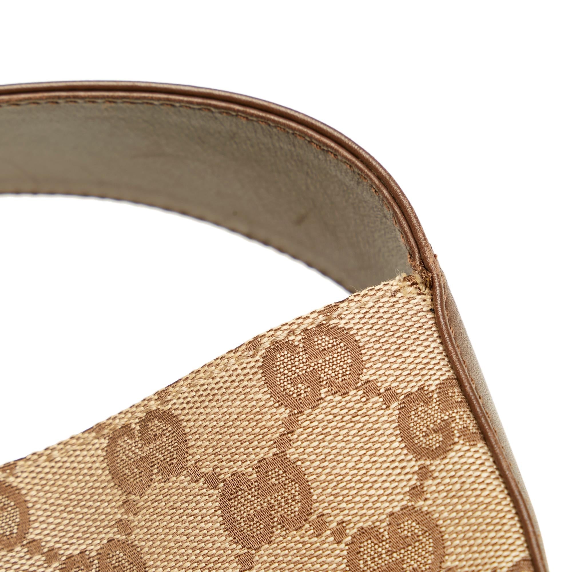 Gucci Gucci Canvas Shoulder Bag (SHG-30527)