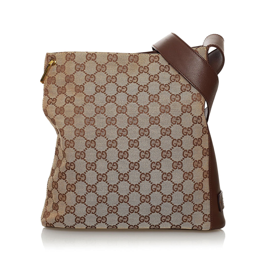 Gucci Gucci Canvas Shoulder Bag (SHG-30527)