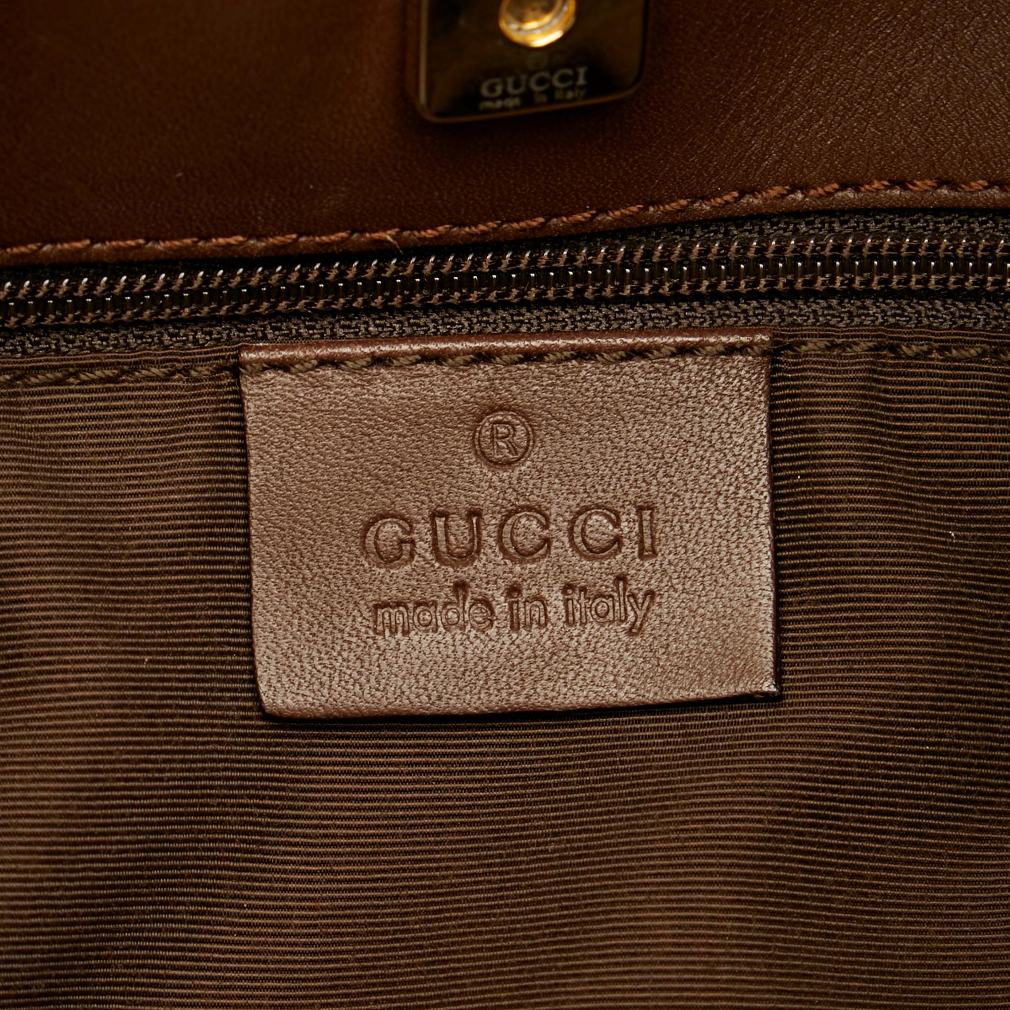 Gucci Gucci Canvas Shoulder Bag (SHG-30527)