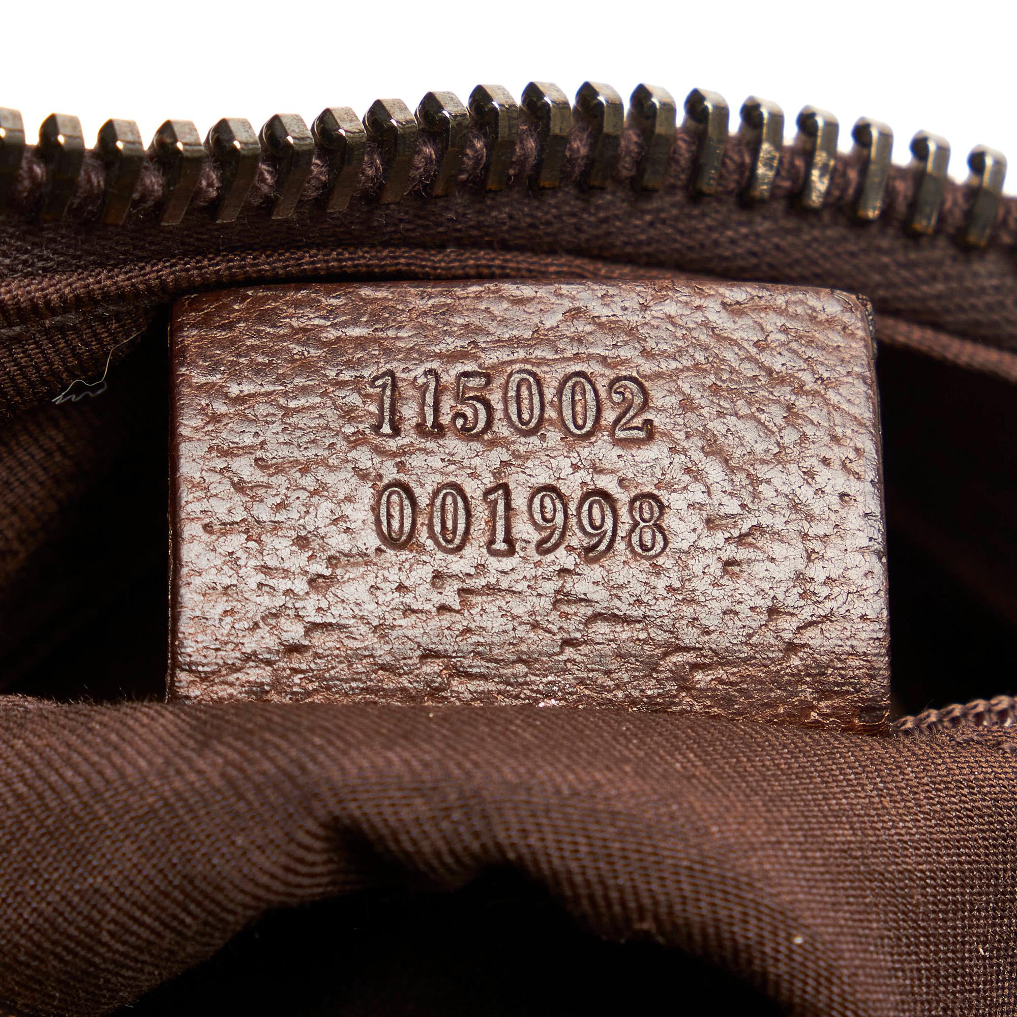 Gucci Gucci Canvas Shoulder Bag (SHG-30717)