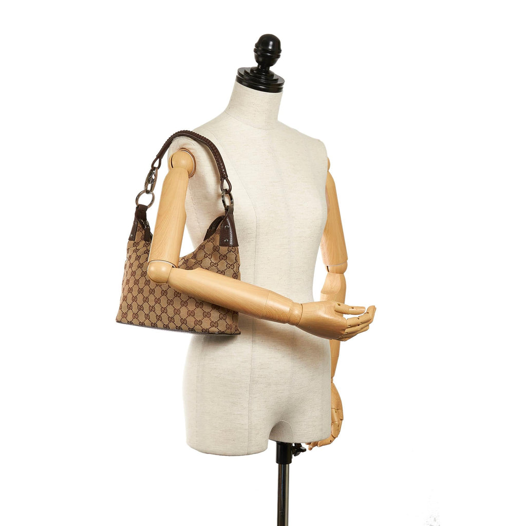 Gucci Gucci Canvas Shoulder Bag (SHG-30717)