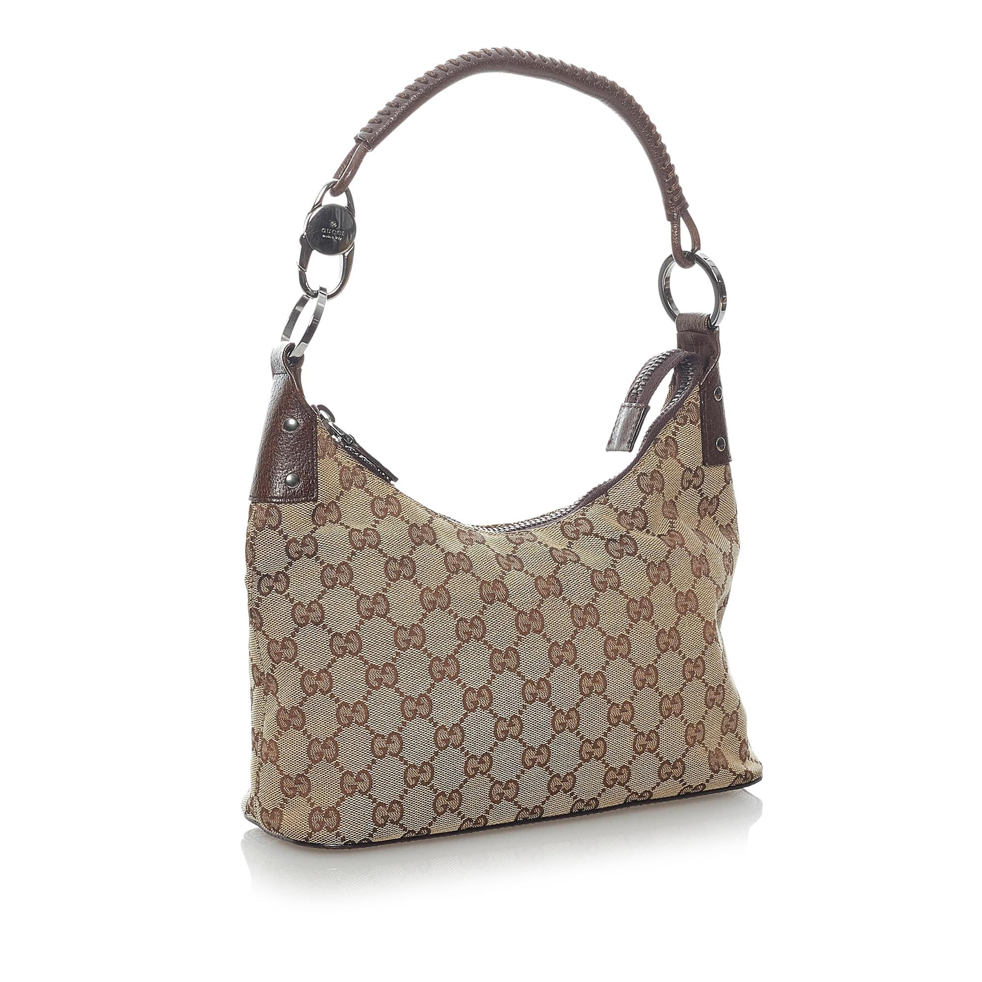 Gucci Gucci Canvas Shoulder Bag (SHG-30717)