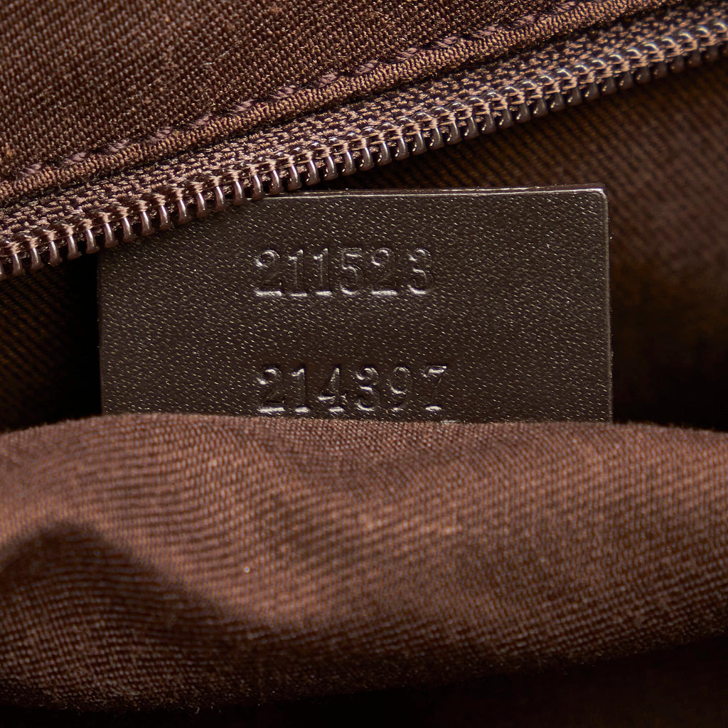 Gucci Gucci Canvas Shoulder Bag (SHG-30786)