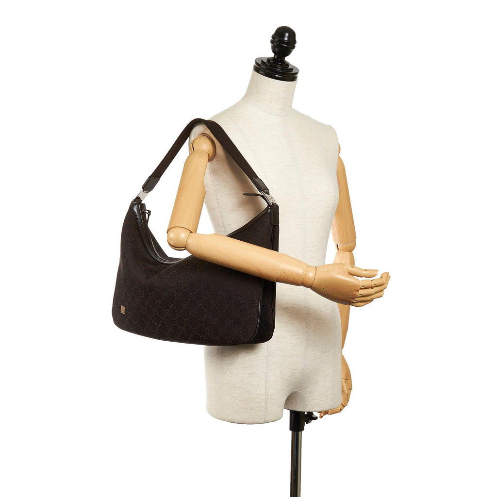 Gucci Gucci Canvas Shoulder Bag (SHG-30786)
