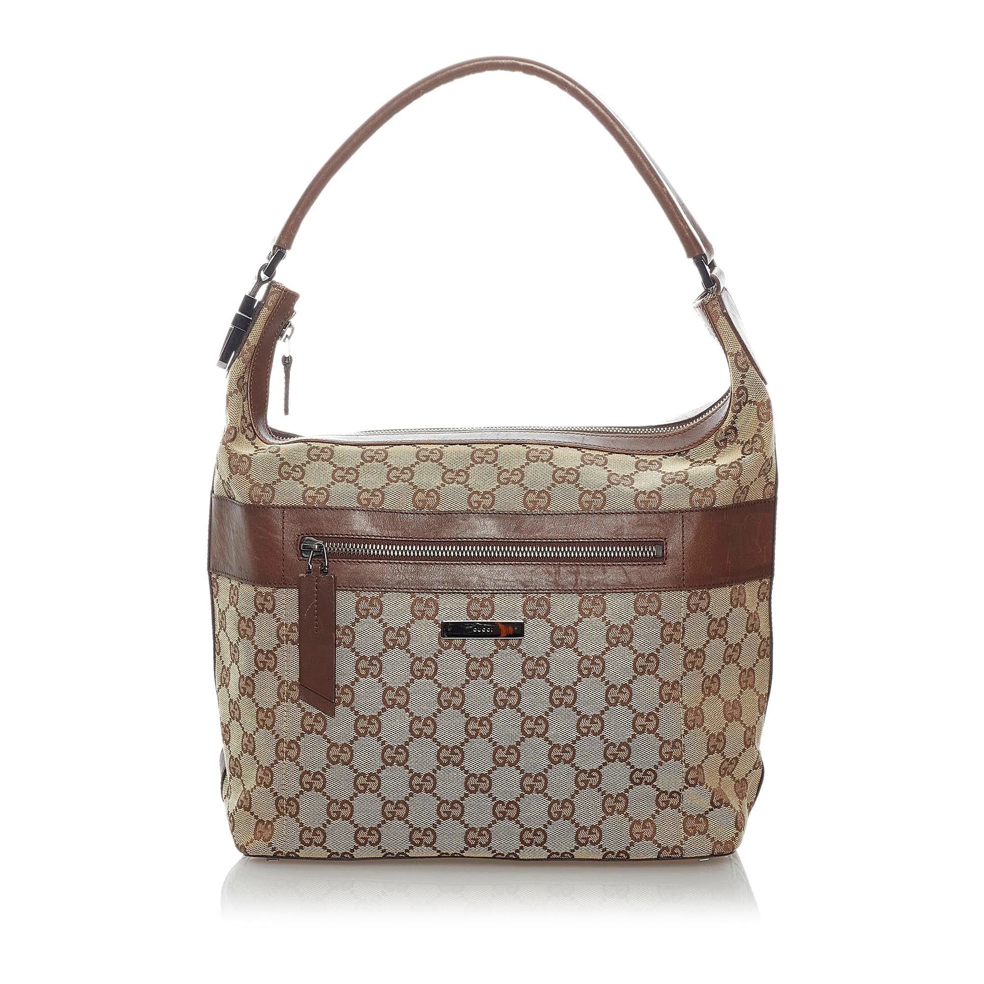 Gucci Gucci Canvas Shoulder Bag (SHG-30818)