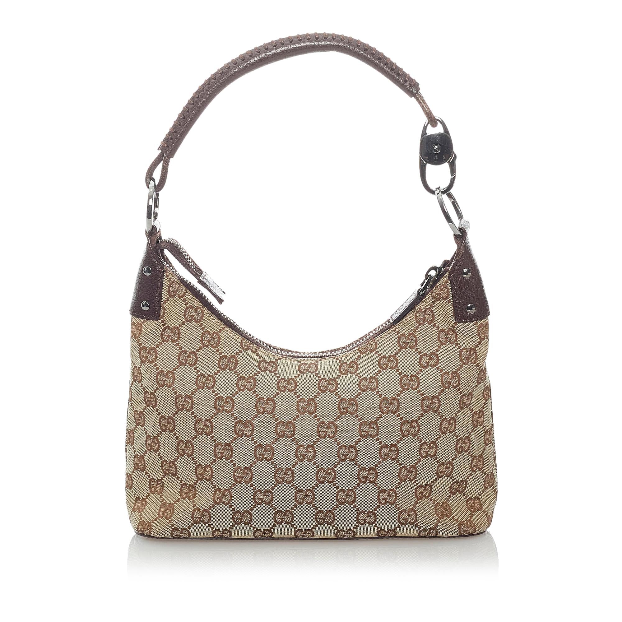 Gucci Gucci Canvas Shoulder Bag (SHG-30934)