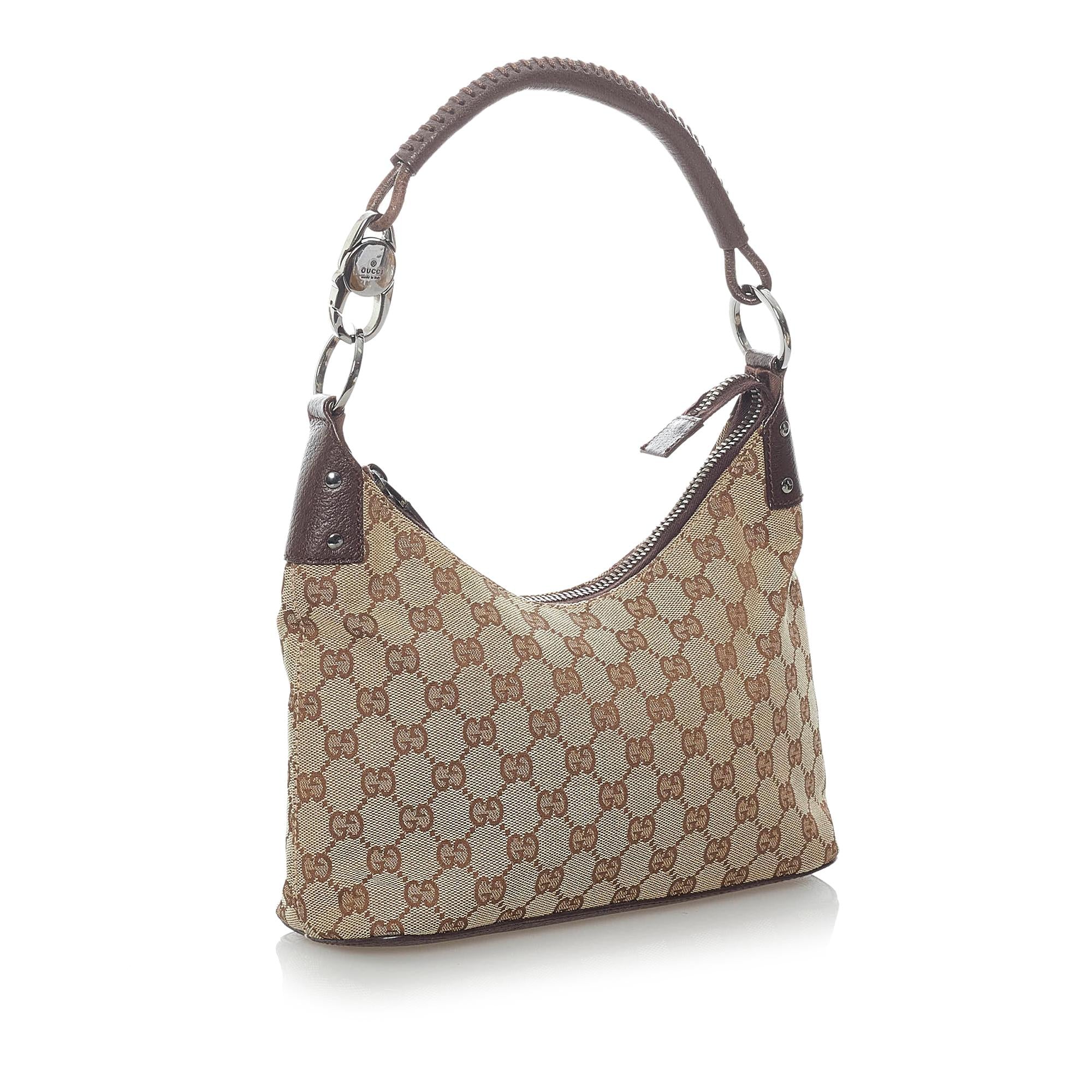 Gucci Gucci Canvas Shoulder Bag (SHG-30934)