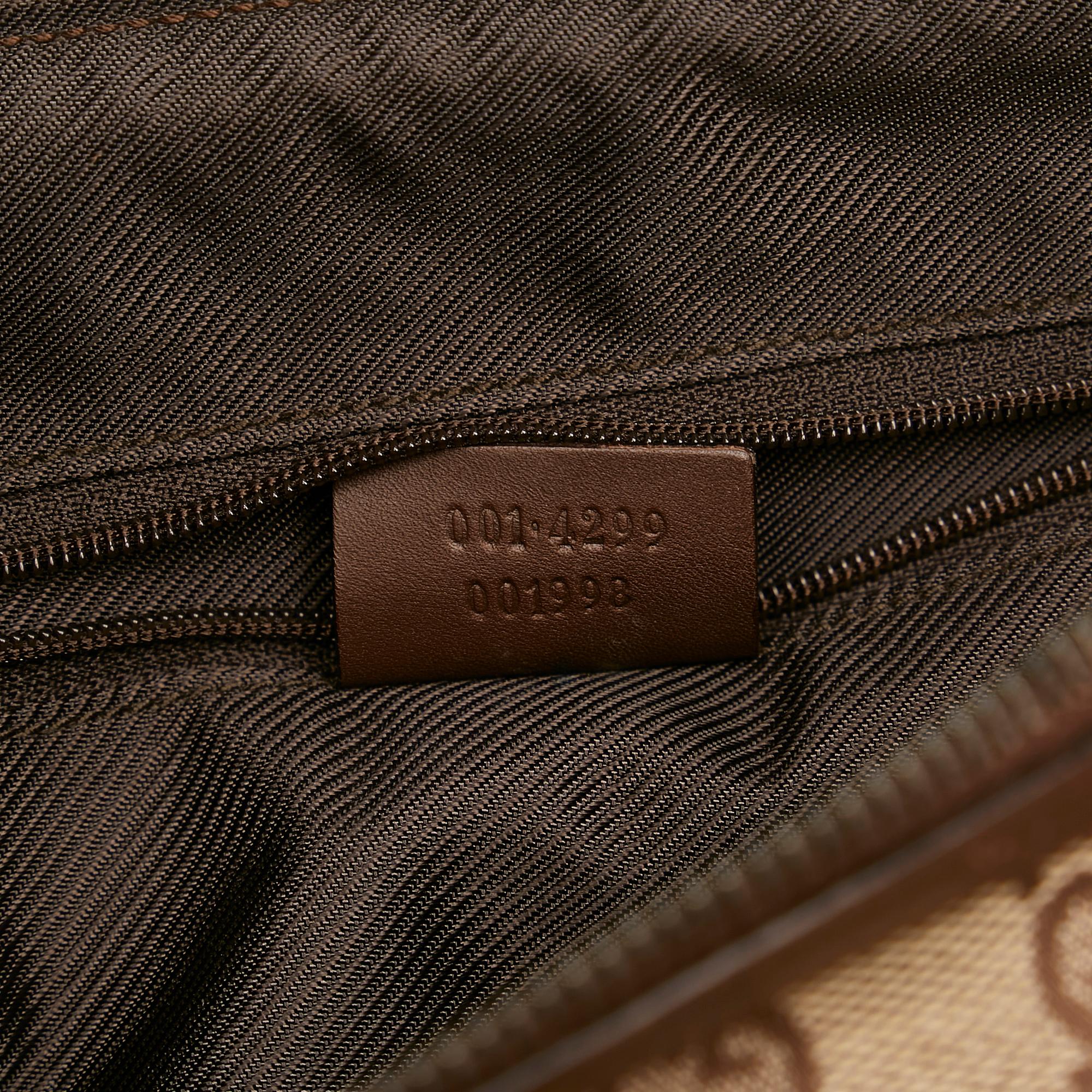 Gucci Gucci Canvas Shoulder Bag (SHG-31013)