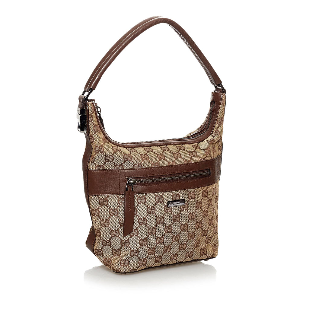 Gucci Gucci Canvas Shoulder Bag (SHG-31013)