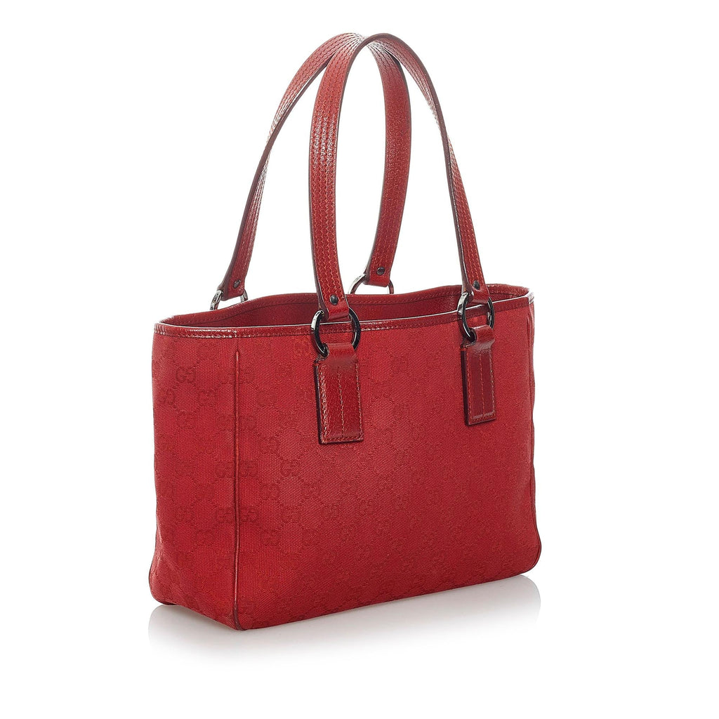 Gucci Gucci Canvas Shoulder Bag (SHG-31115)
