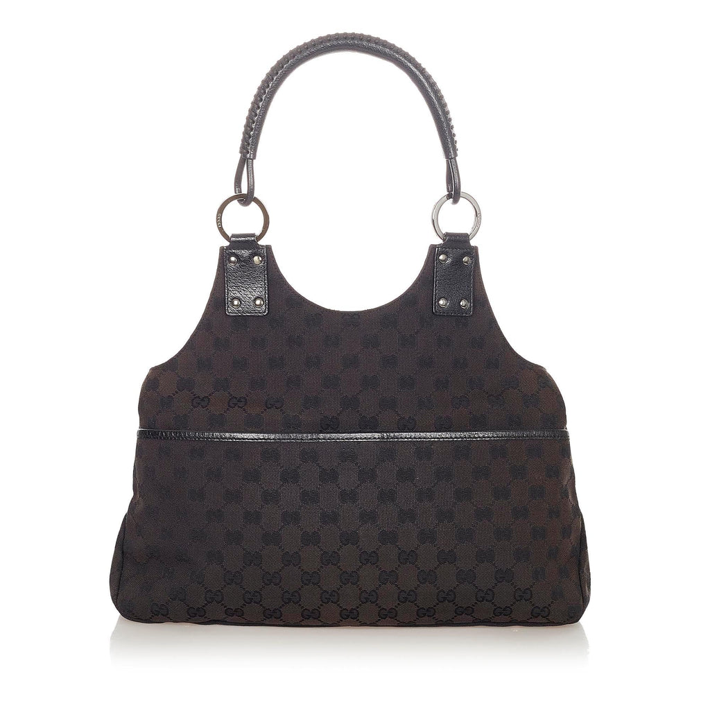 Gucci Gucci Canvas Shoulder Bag (SHG-31968)