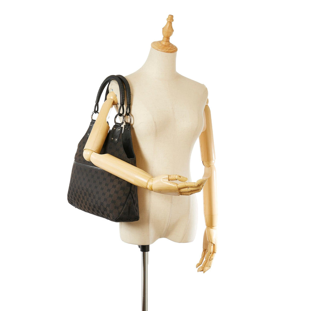 Gucci Gucci Canvas Shoulder Bag (SHG-31968)
