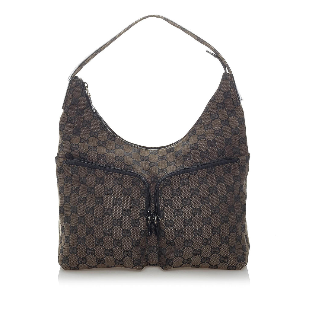 Gucci Gucci Canvas Shoulder Bag (SHG-32040)