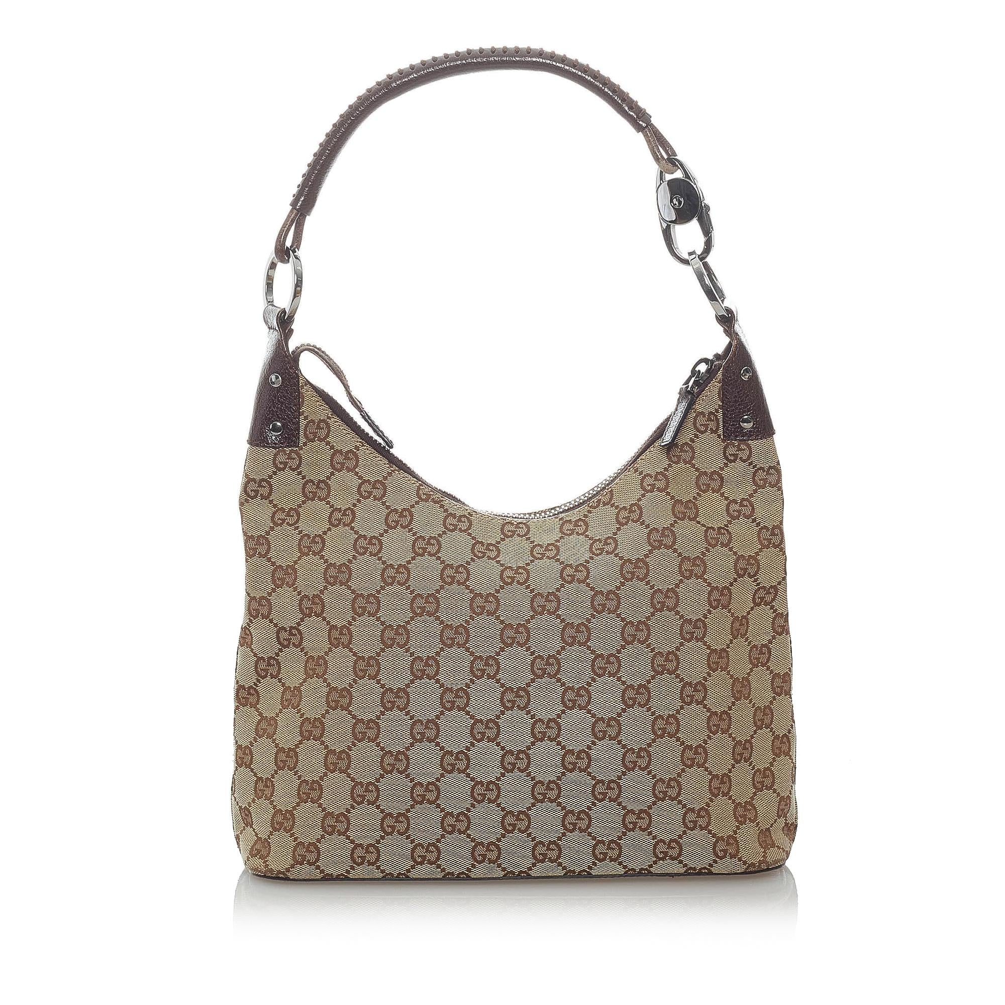 Gucci Gucci Canvas Shoulder Bag (SHG-32041)