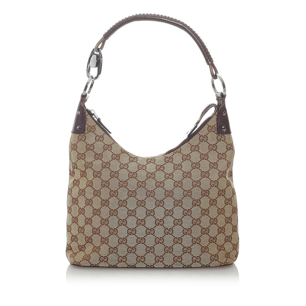 Gucci Gucci Canvas Shoulder Bag (SHG-32041)