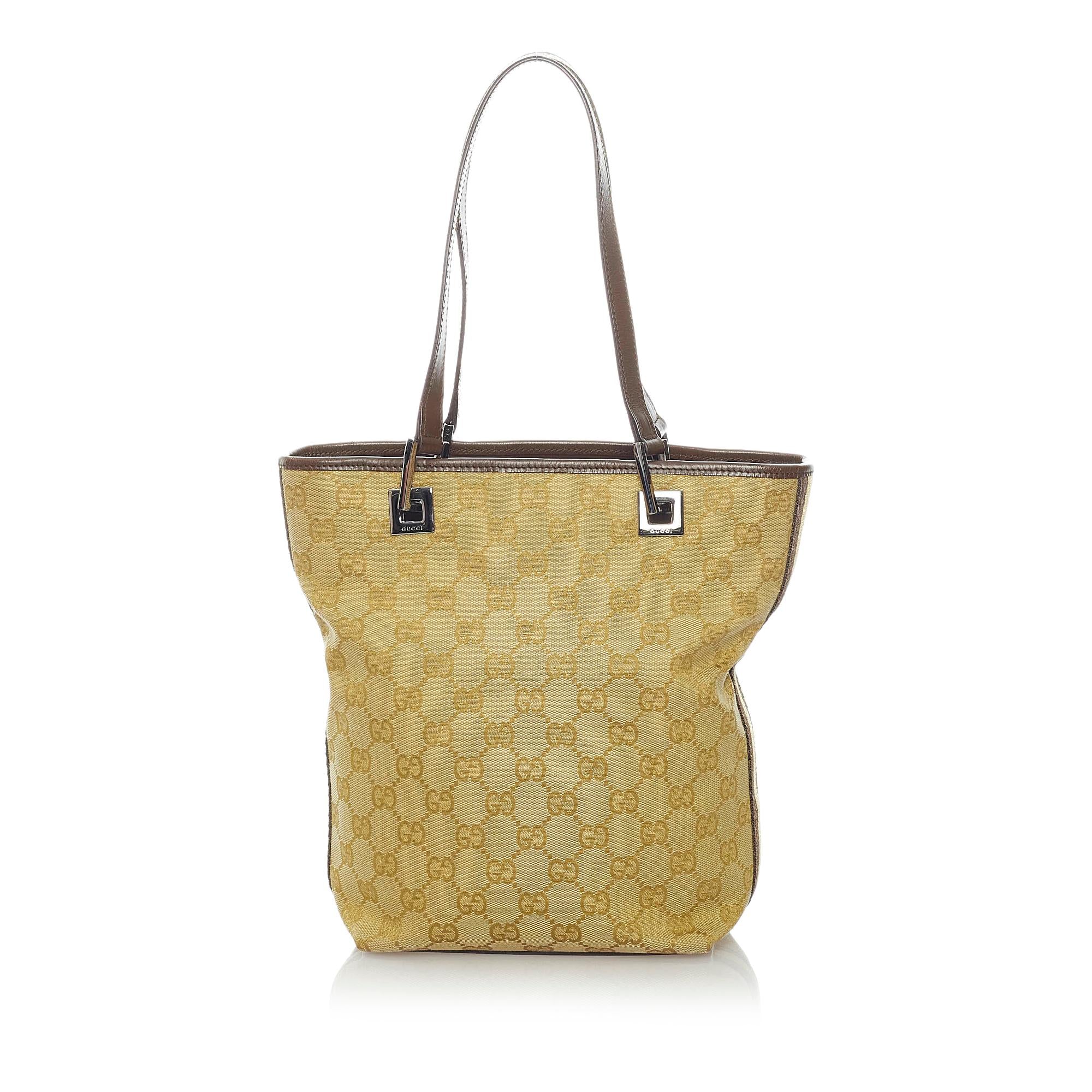 Gucci Gucci Canvas Shoulder Bag (SHG-32068)