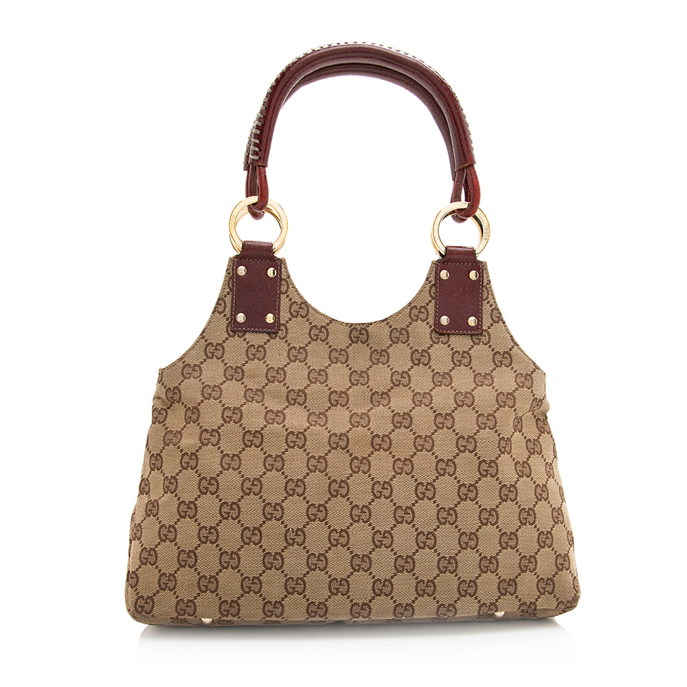 Gucci Gucci Canvas Shoulder Bag (SHF-20621)