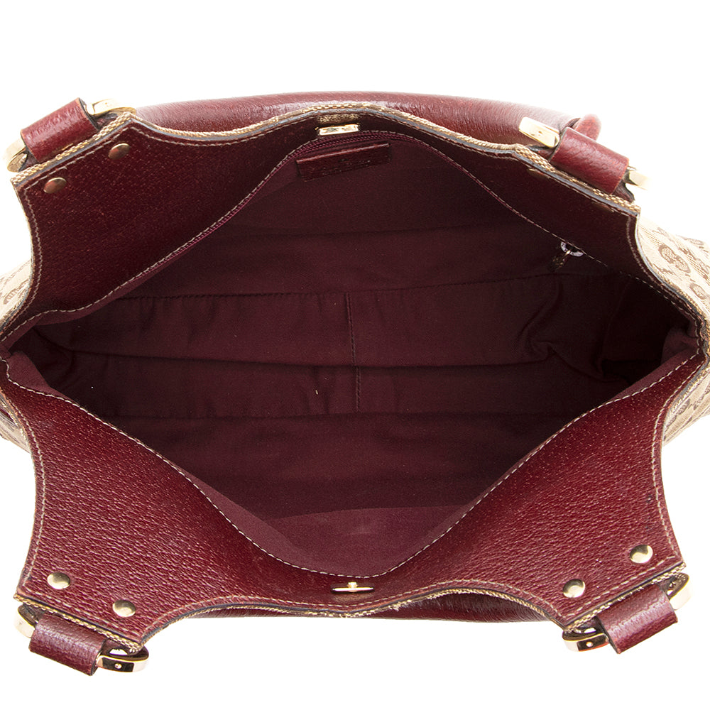 Gucci Gucci Canvas Shoulder Bag (SHF-20621)