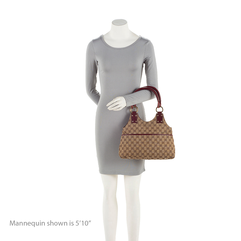 Gucci Gucci Canvas Shoulder Bag (SHF-20621)