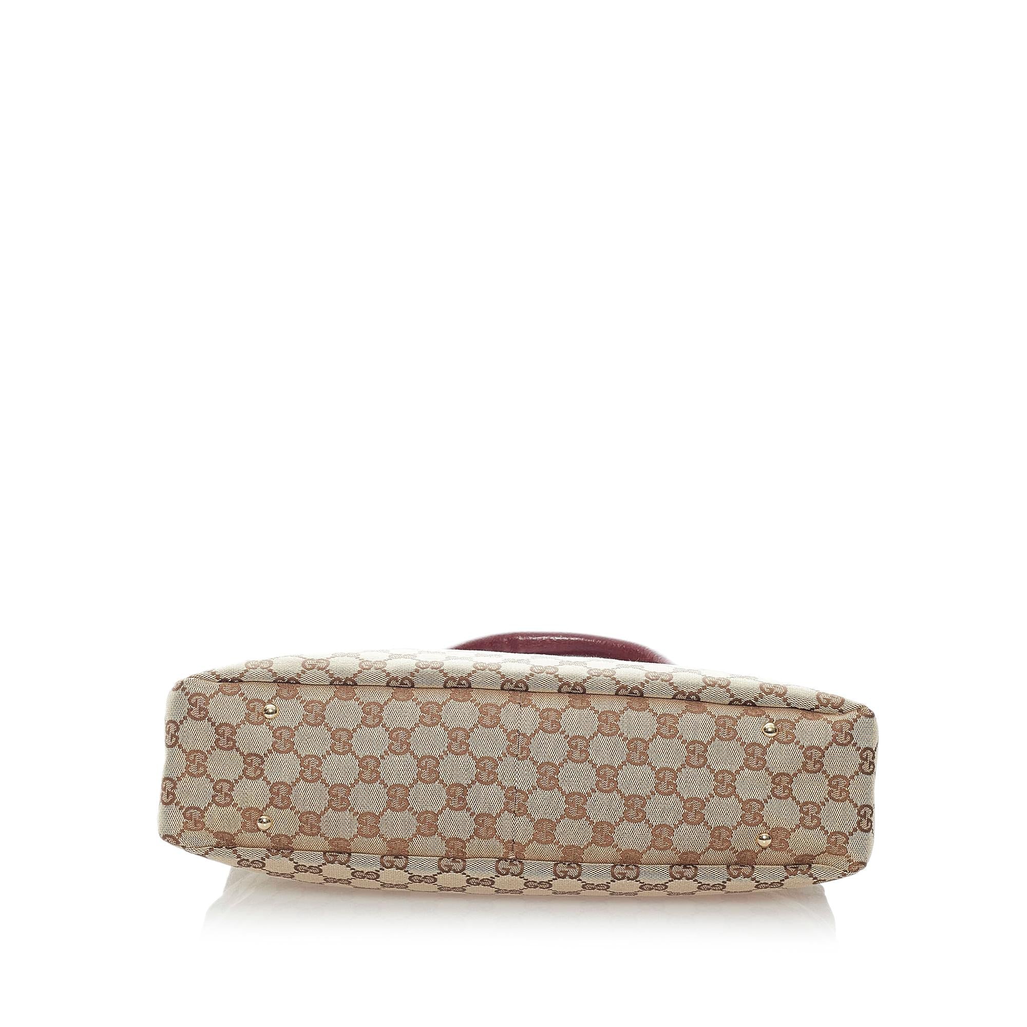 Gucci Gucci Canvas Shoulder Bag (SHG-32241)