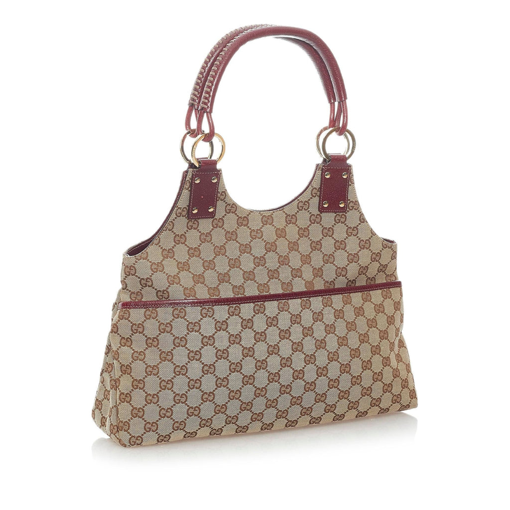 Gucci Gucci Canvas Shoulder Bag (SHG-32241)