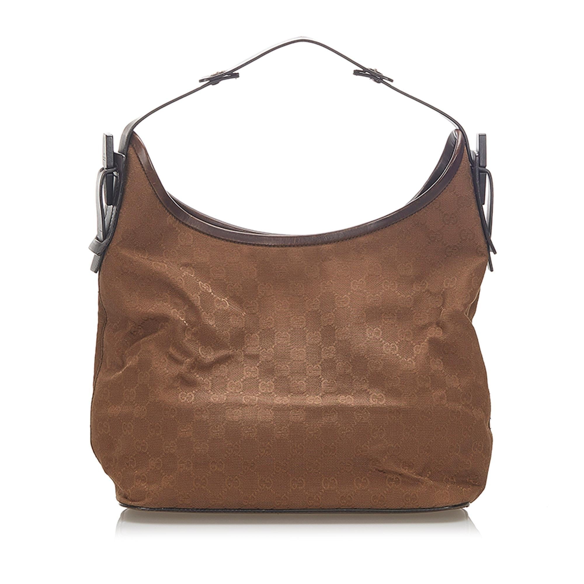 Gucci Gucci Canvas Shoulder Bag (SHG-32351)