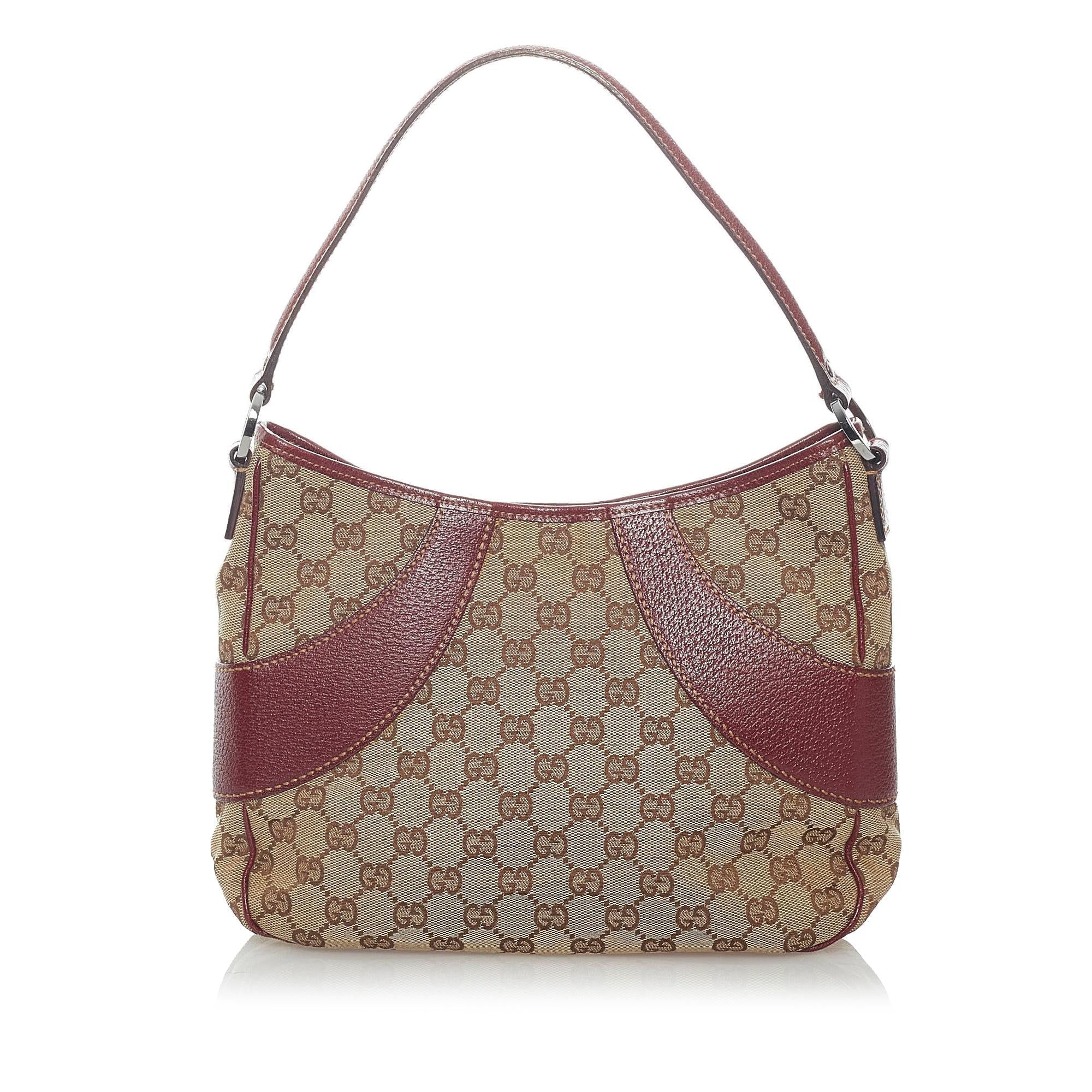 Gucci Gucci Canvas Shoulder Bag (SHG-32537)
