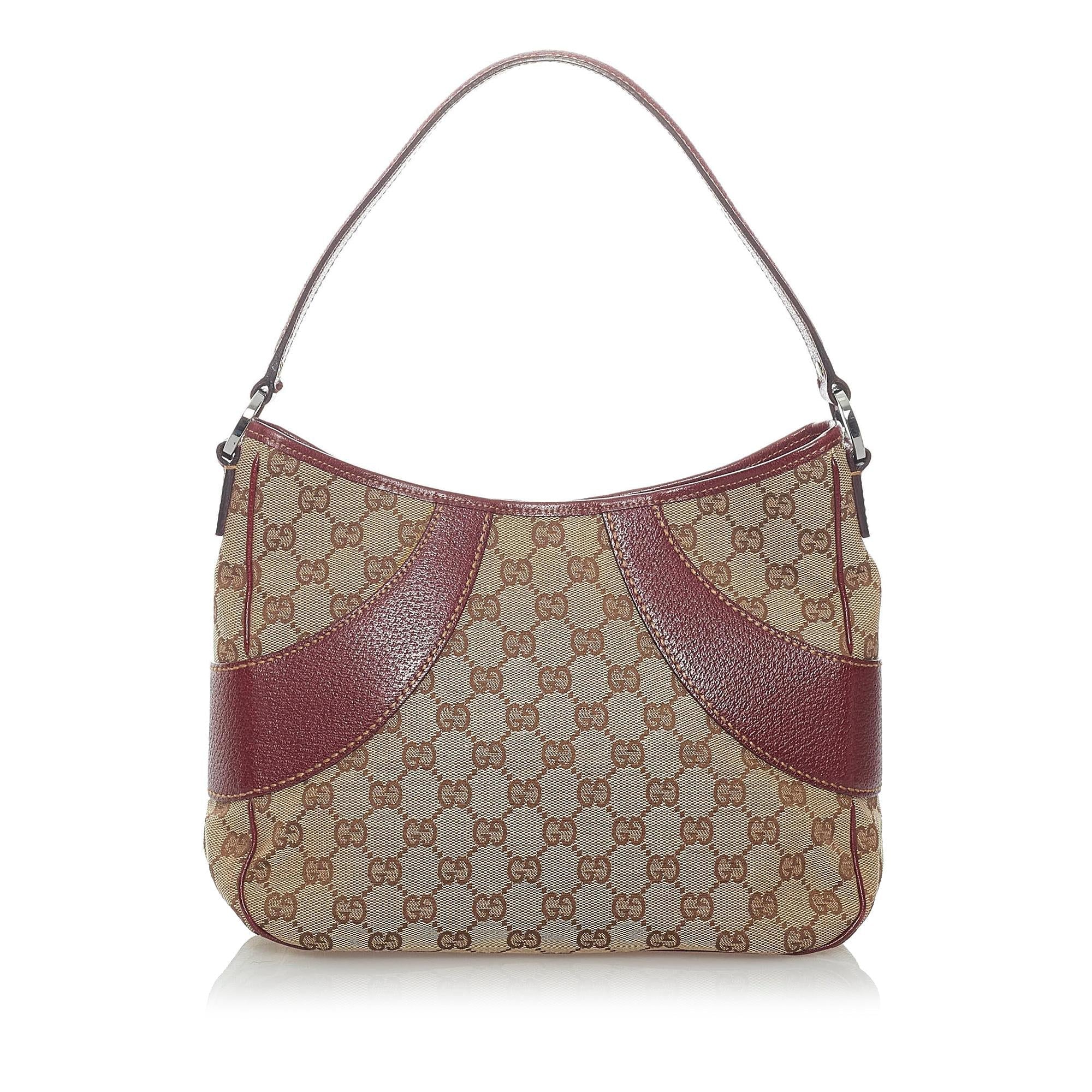 Gucci Gucci Canvas Shoulder Bag (SHG-32537)