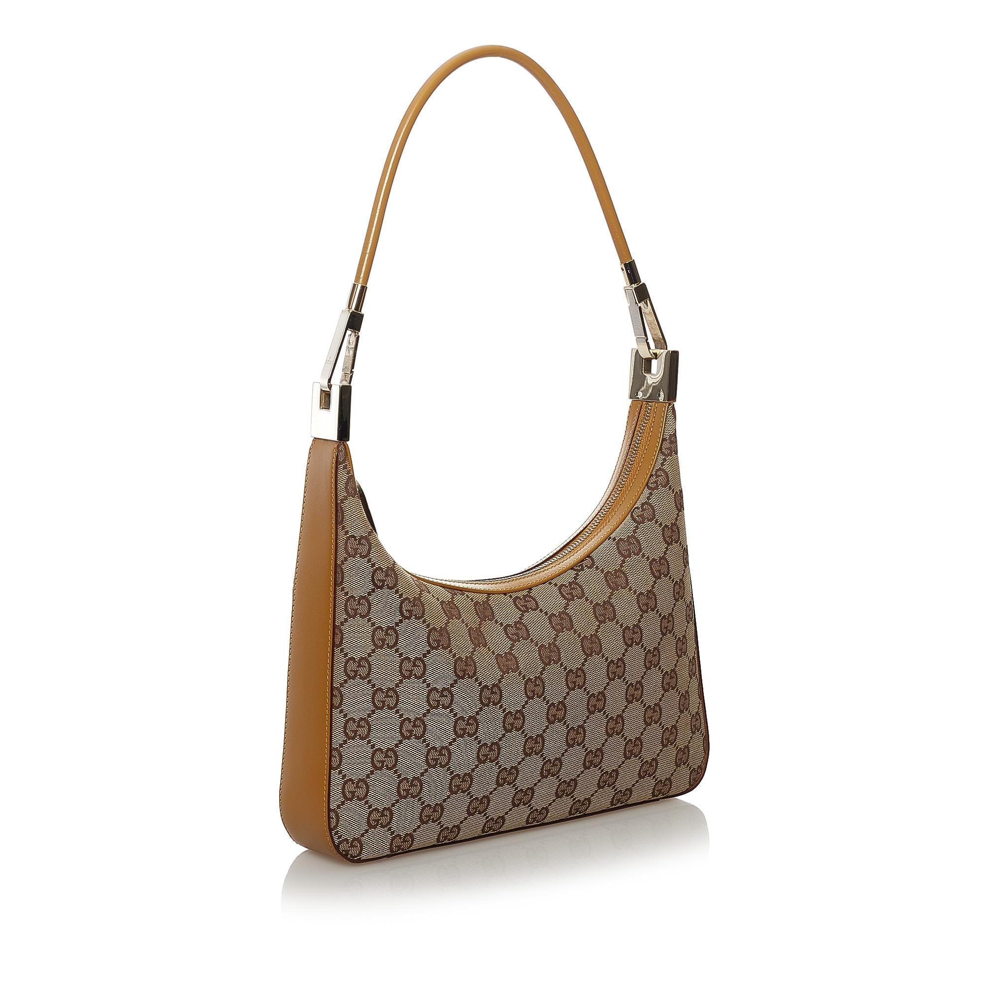 Gucci Gucci Canvas Shoulder Bag (SHG-32541)