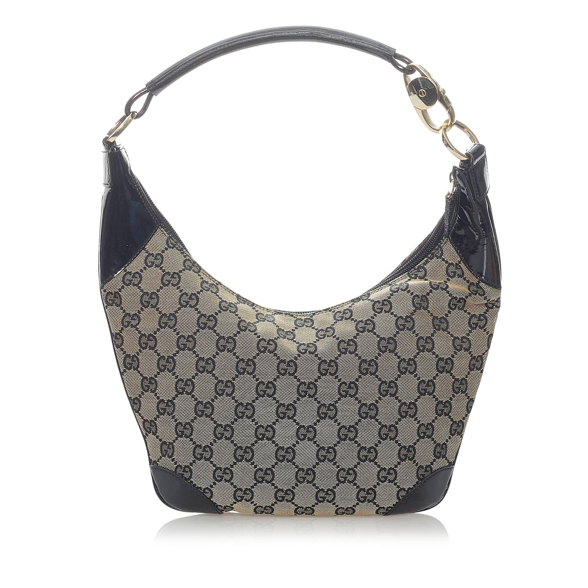 Gucci Gucci Canvas Shoulder Bag (SHG-32653)