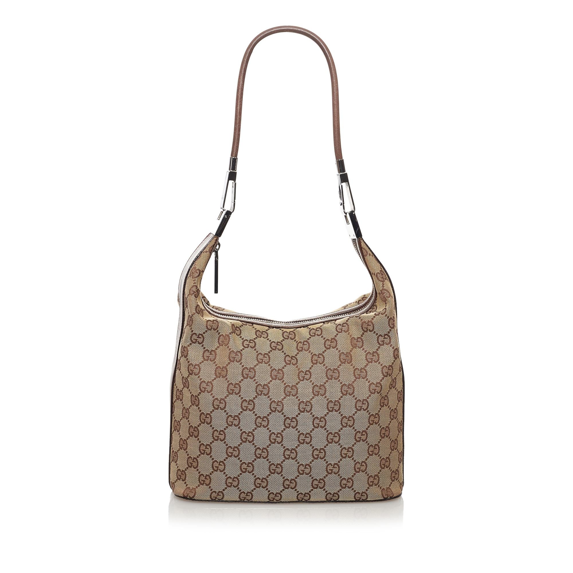 Gucci Gucci Canvas Shoulder Bag (SHG-32723)