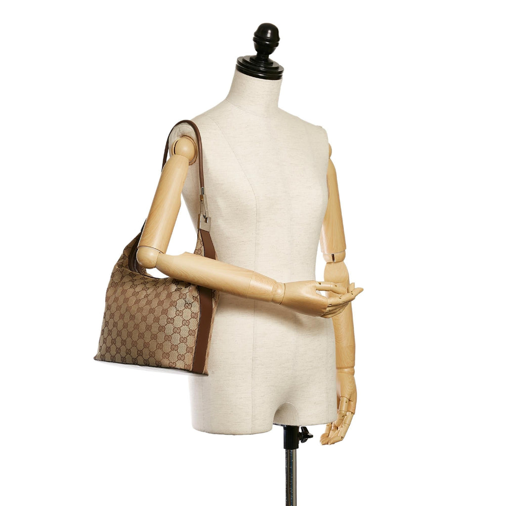 Gucci Gucci Canvas Shoulder Bag (SHG-32723)