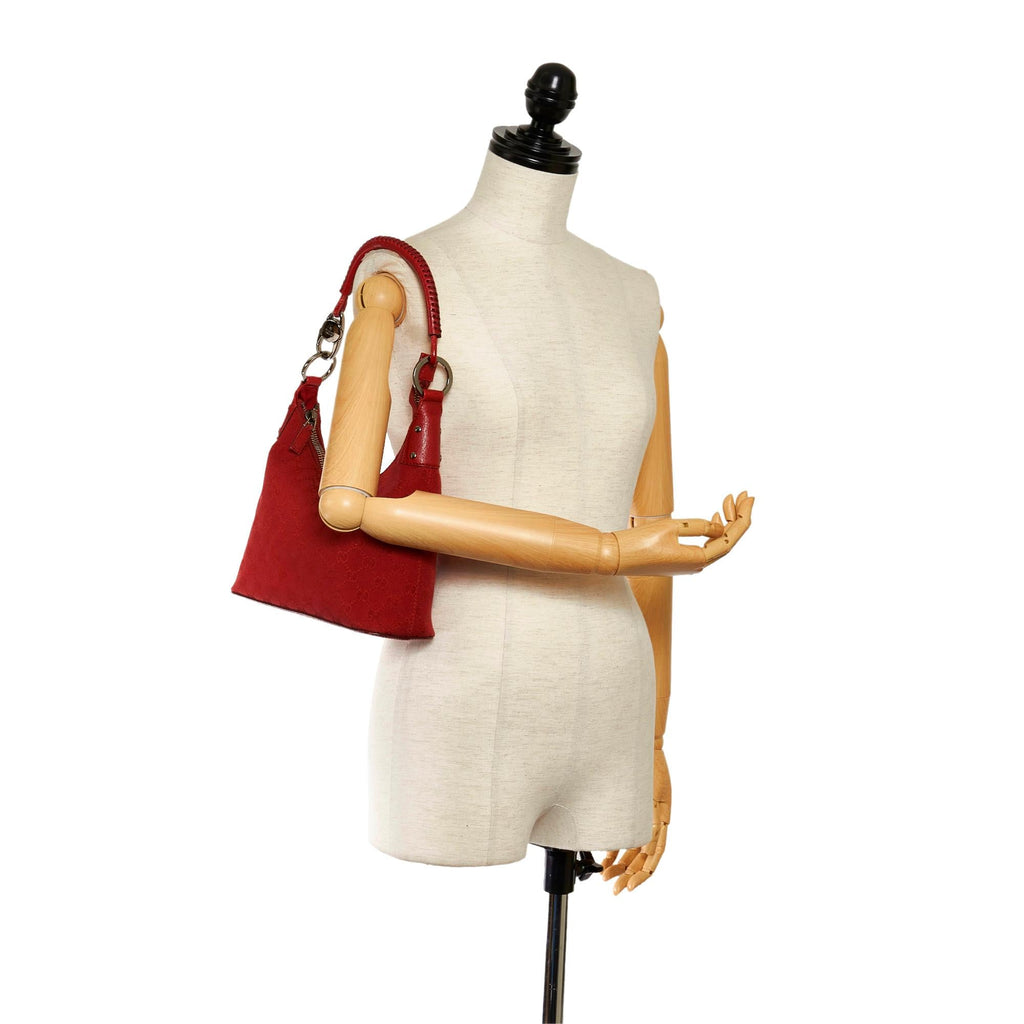 Gucci Gucci Canvas Shoulder Bag (SHG-32781)