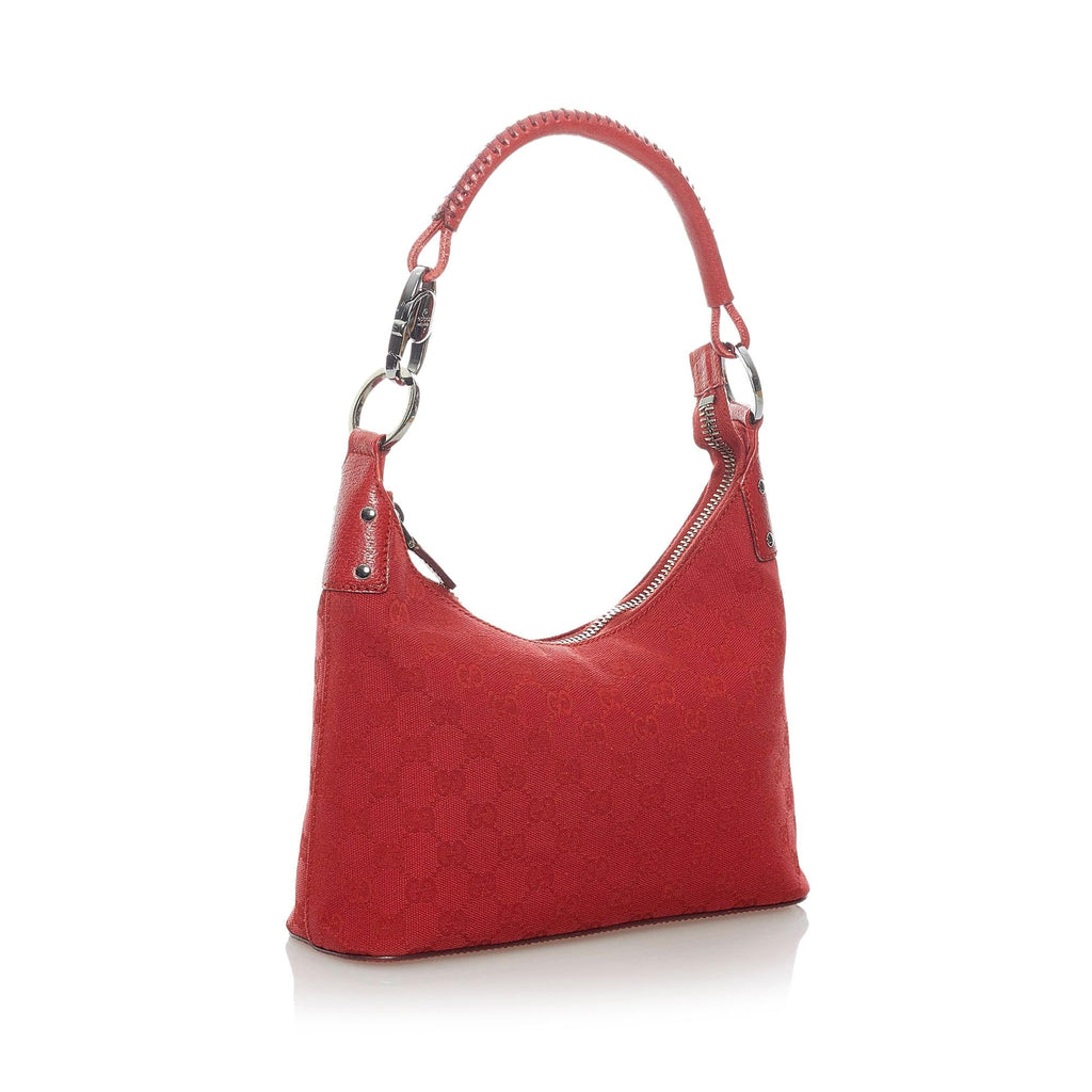 Gucci Gucci Canvas Shoulder Bag (SHG-32781)
