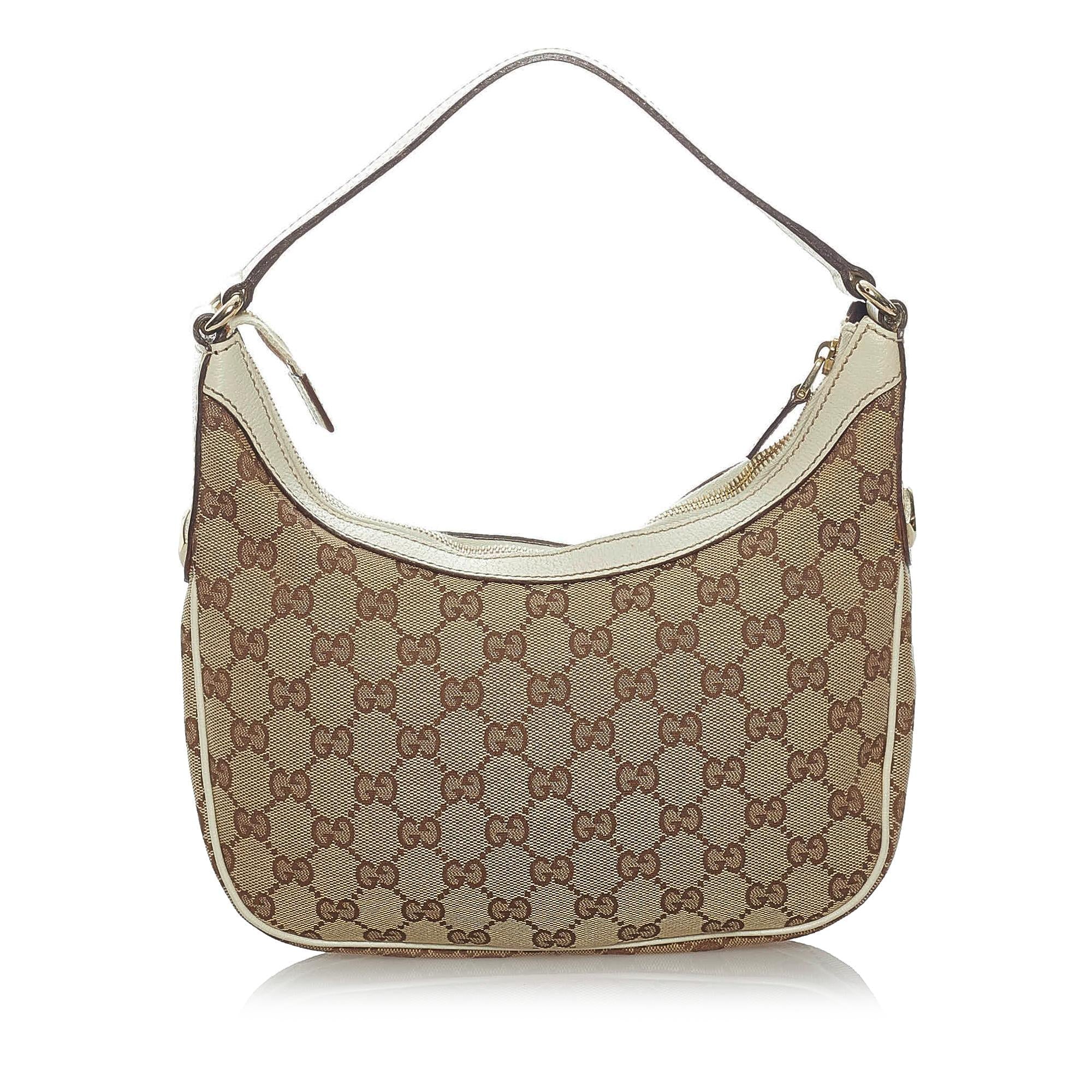 Gucci Gucci Canvas Shoulder Bag (SHG-32785)